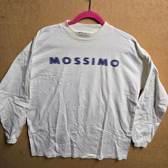 Vintage Mossimo Single Stitch XL Spell Out Long Sleeve Sight For Sore Eyes Rare